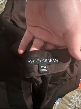 Ashley Graham Brown Trousers